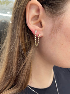 Nikki K Diamond Ear Chain 4