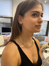 Load image into Gallery viewer, Diamond Curb Link Earring Chain 3