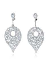 Load image into Gallery viewer, Rose Cut Diamond Drop Earrings