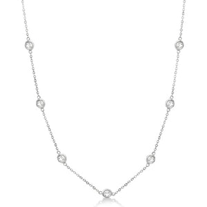 Diamond By The Yard Necklace