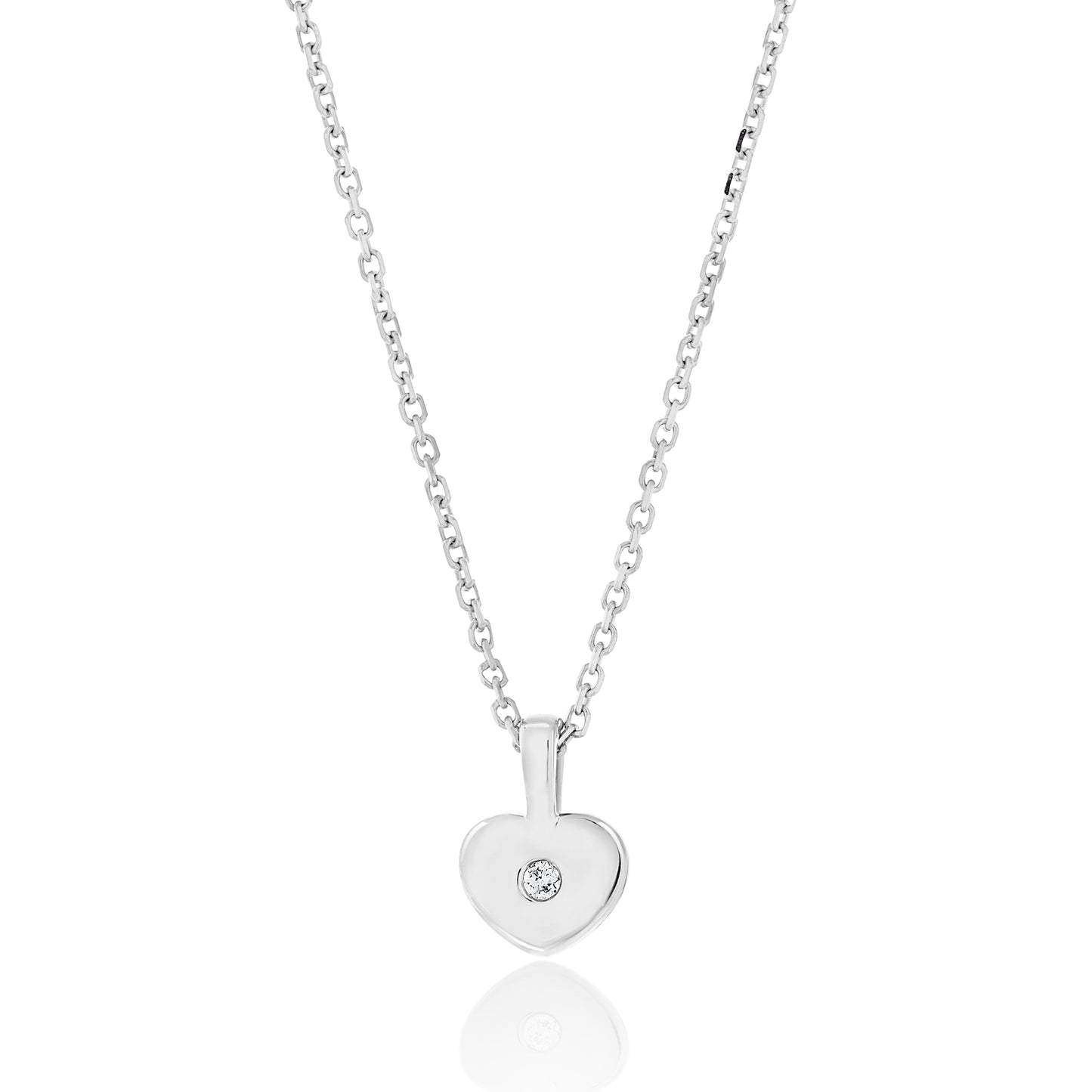 Child Diamond Heart Pendant