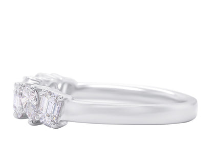 Split Prong Diamond Eternity Band - Two