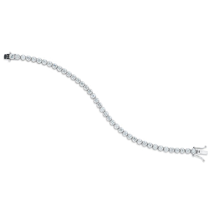 Dainty 5 Diamond Tennis Bracelet