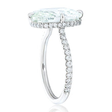 Load image into Gallery viewer, Diamond Antique Cushion Engagement Ring 2