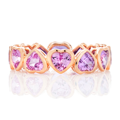Sapphire Happy Heart Band