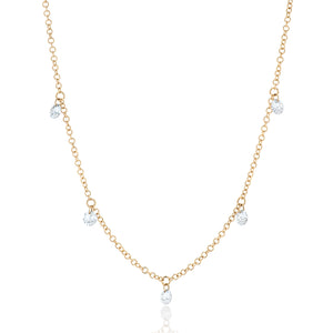 Diamond Dangle Necklace