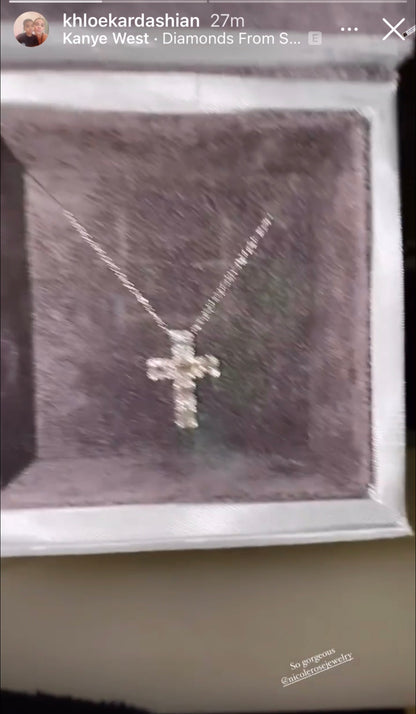 Diamond Illusion Cross Pendant 3