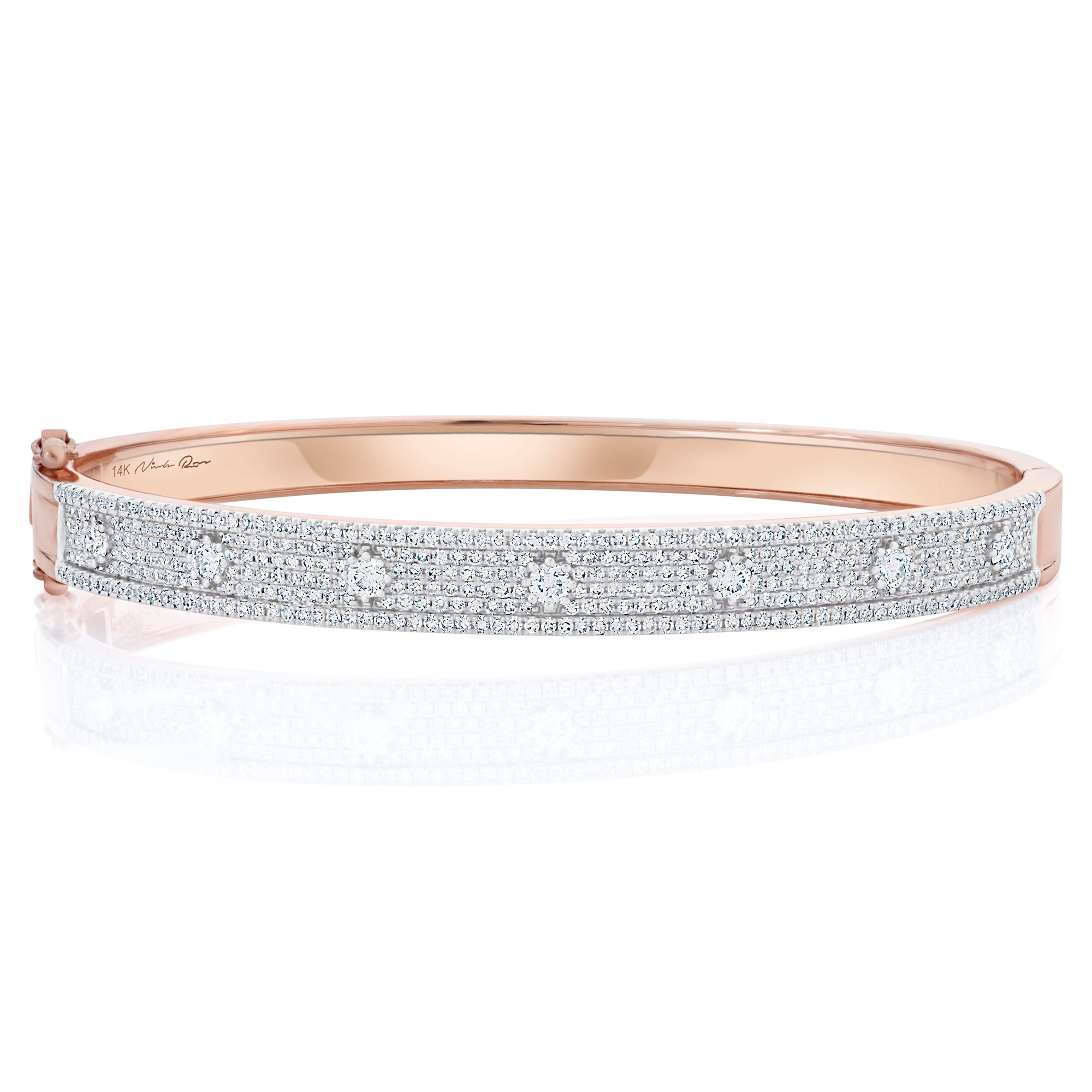 Ring It Up Pave Bangle