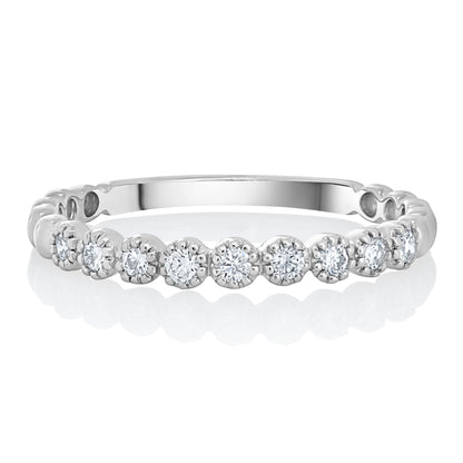 Dainty 2 Diamond Band