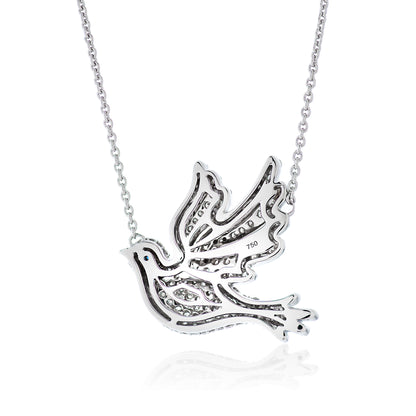 Diamond Dove Pendant 2