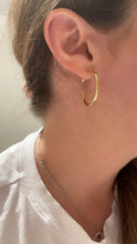 Load image into Gallery viewer, Gold Hoop Earrings 4