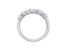 Load image into Gallery viewer, Split Prong Diamond Eternity Band - Four