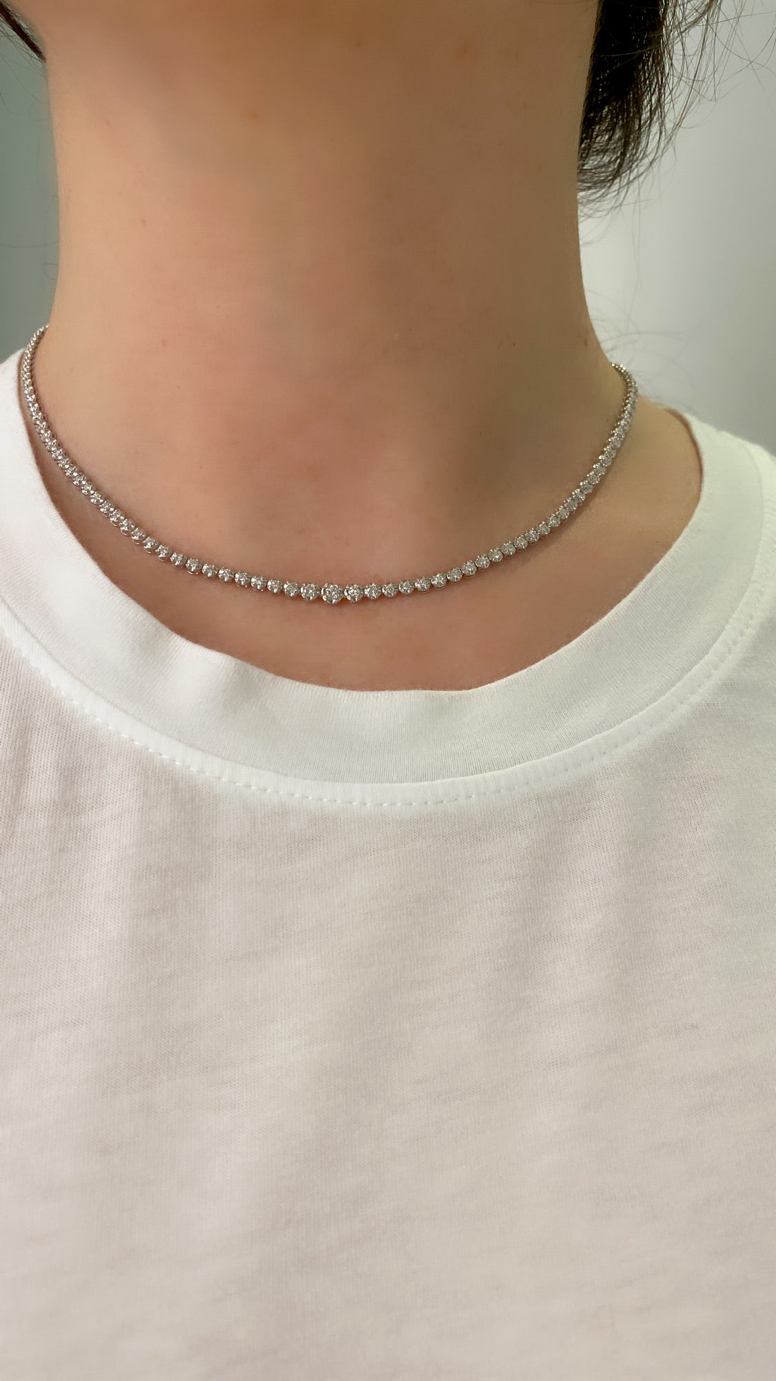 RIVIERA Diamond Necklace 5.5ct - ALINKA Fine Jewellery