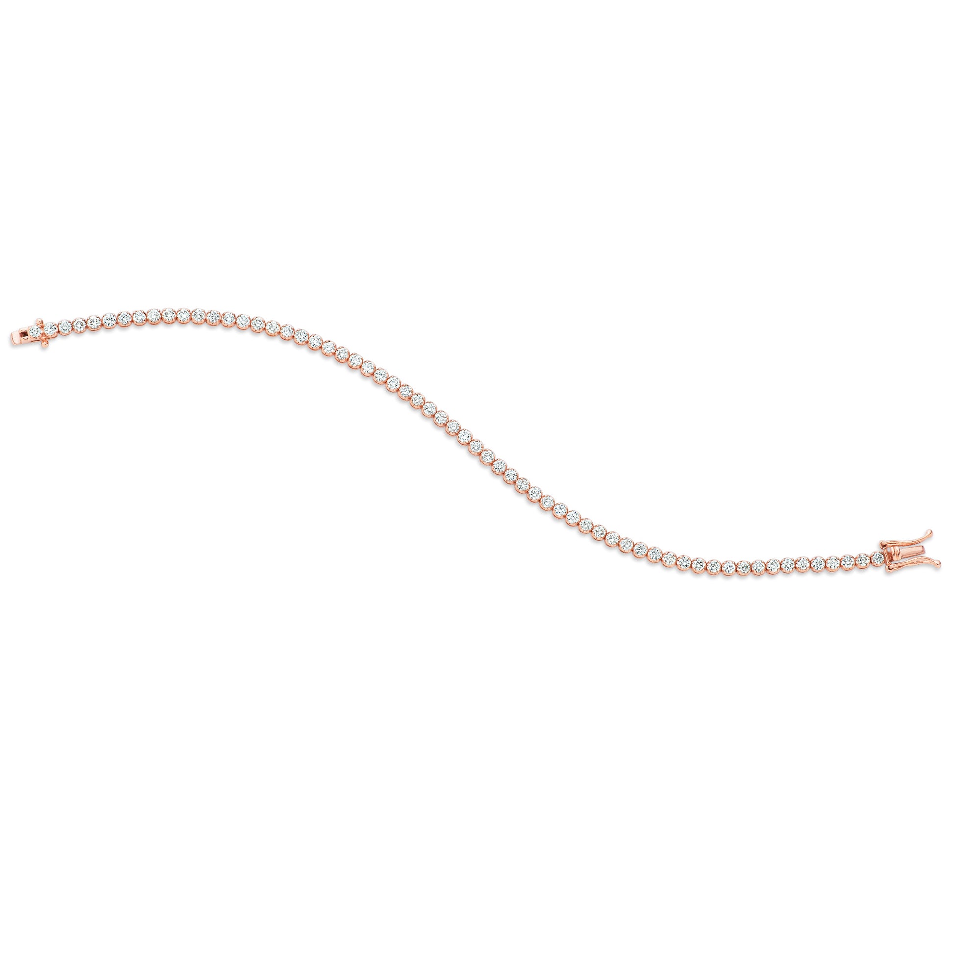 Dainty 3 Diamond Tennis Bracelet