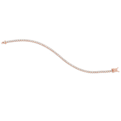 Dainty 3 Diamond Tennis Bracelet