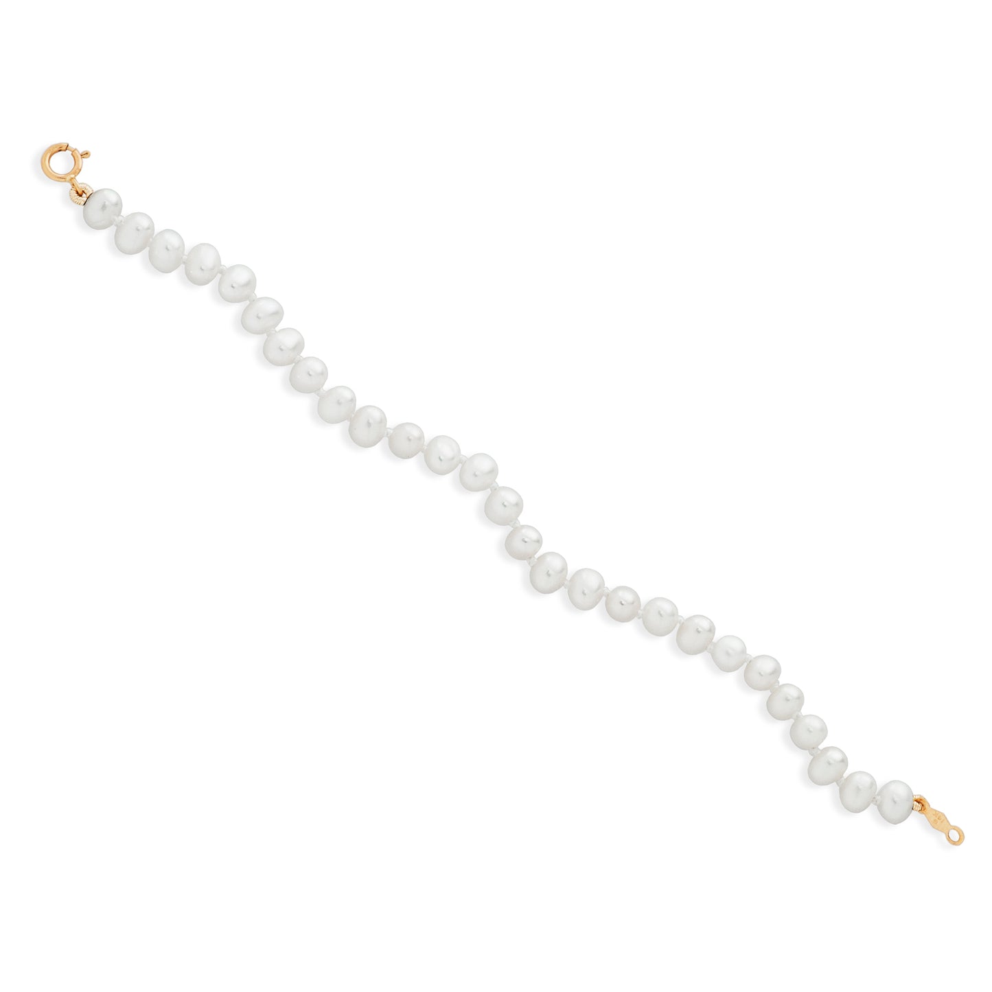 Kids Fresh Water Pearl Bracelet and Earring Set