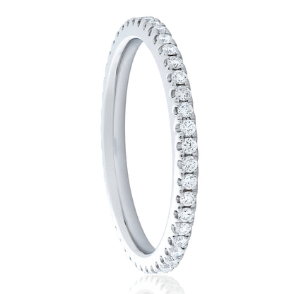 Petite Split Prong Diamond Eternity Band 2