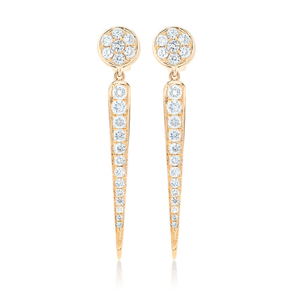 Diamond Dagger Earrings
