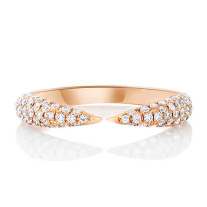 Petite Diamond Claw Ring