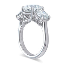 Load image into Gallery viewer, Traditional Three Stone Diamond Ring