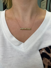 Load image into Gallery viewer, Baby Bubble Name Necklace - Michelle