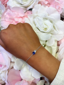 Toi Et Moi Diamond and Sapphire Bracelet 3